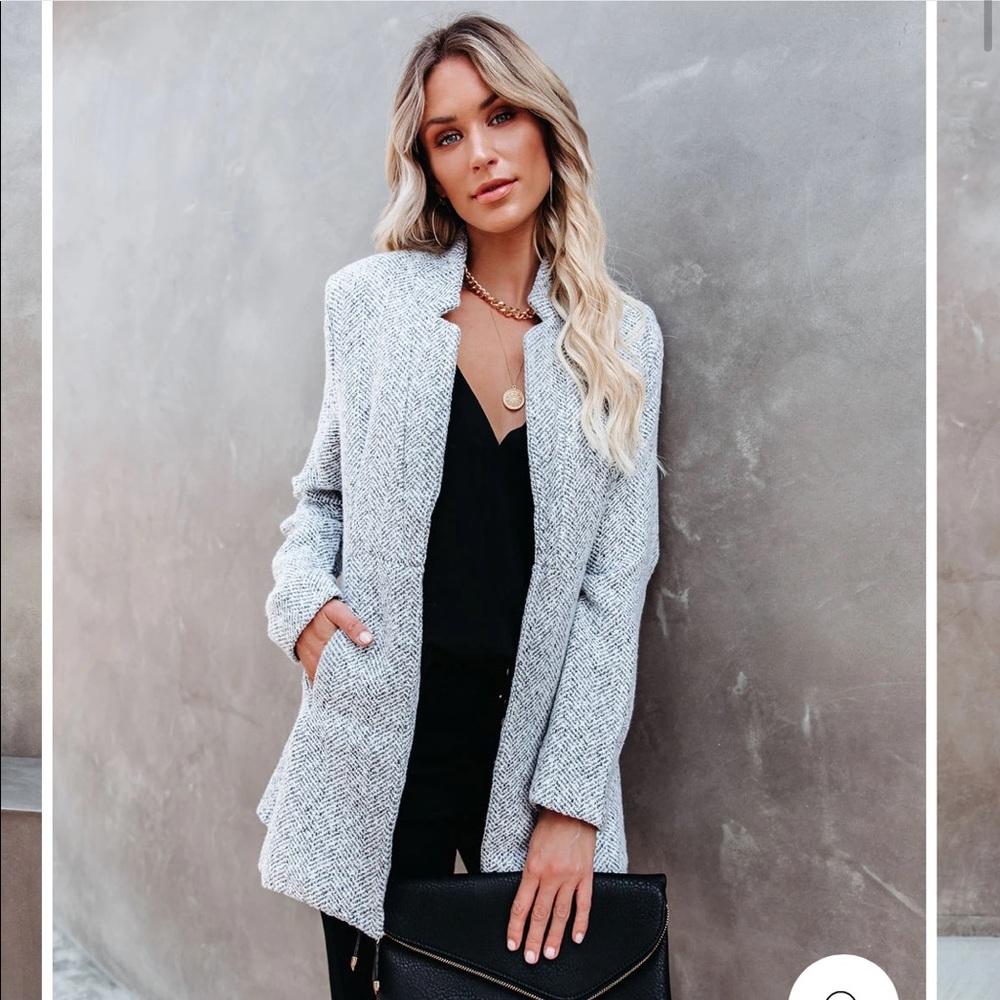 Tayshia Pocketed Jacket- Vici